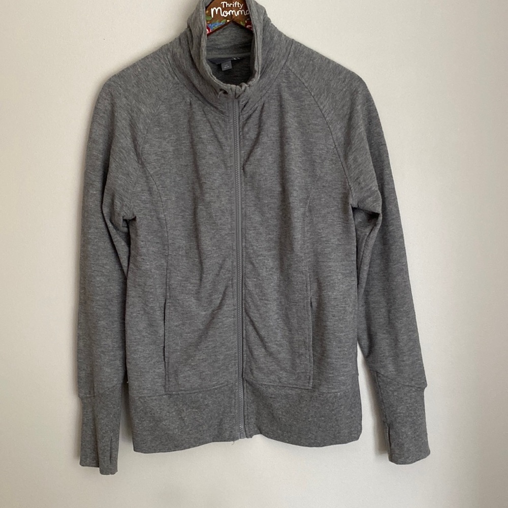 Sears grey athletic/leisure jacket large women’s.